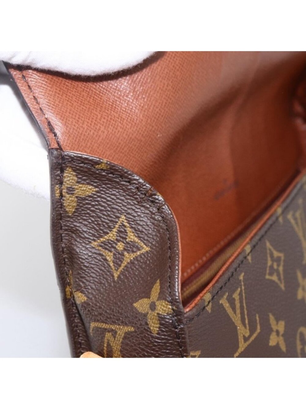 Authentic LOUIS VUITTON Monogram Saint Cloud GM Shoulder Bag M51242 LV - Picture 16 of 16